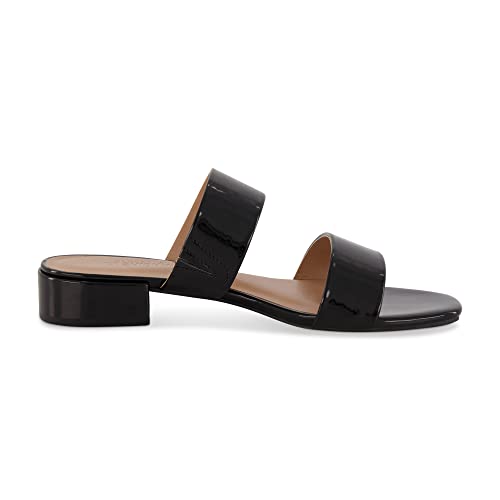 Women's Nolita two band low block heel slide sandal +Memory Foam and Wide Widths Available