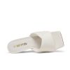 Women??s High Stilettos Heels Mules Open Square Toe Slip On Comfort Sexy Dress Pumps Sandals Evening Party Prom Dance Shoes