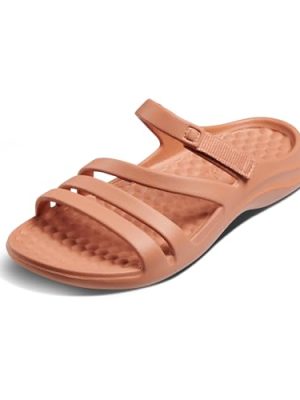 Women's Lakeshore Sandal - Beach Sandals for Women, Comfortable Footwear for Water with Arch Support, Slip On Waterproof Shoes