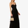Women's Mesh Strapless Long Dress