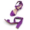 Women's Sandal, White, Block Heel, Ankle Strap, Size 5-11.5, Formal Occasion Attendees