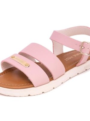 Girls Sandals Low Heel Dress Pump Ankle Strap Open Toe Wedding Party for Big Kids & Little Kids