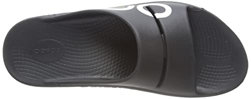 Men's OOahh Sport Flex Sandal - Matte Black