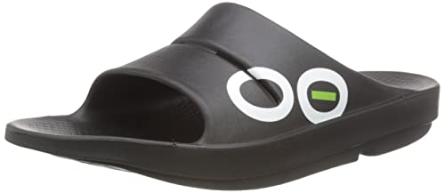 Men's OOahh Sport Flex Sandal - Matte Black