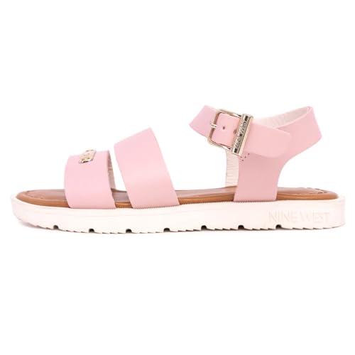 Girls Sandals Low Heel Dress Pump Ankle Strap Open Toe Wedding Party for Big Kids & Little Kids
