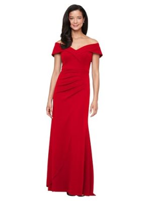 Women's Long Off The Shoulder Dress
