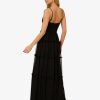 Women's Mesh Strapless Long Dress