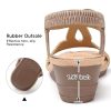 Wedge Sandals for Women Dressy: Summer Low Wedges Comfortable Open Toe Sandals