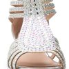 Girl's Cute Adorable Strappy Glitter Open Toe Heel Sandals - Adjustable buckle