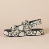 Women's Adjustable Triple Strap Flat Platform Sandal