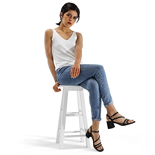 Women's Strappy Low Chunky Block Heel Sandals Open Toe Dress Shoes