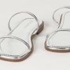 Women's Paris Square Toe Two Strap Flat Sandal