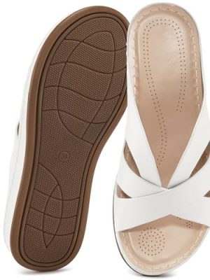Womens Sandals Wedge Shoes: Dressy Summer Low Platform Slides Comfortable Walking Beach Sandals for Women 2025