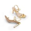 Women??s Slingback Heels High Stilettos Open Square Toe Ankle Strap Pumps Sexy Comfort Strappy Dress Shoes Wedding Bridal Heeled