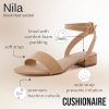 Women's Nila one band low block heel sandal +Wide Widths Available