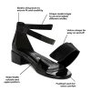 Girl's Adaptive Irenne Heeled Sandal