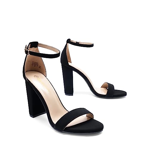 41nL8Kan27L.jpg Women's Hi-Chunk High Heel Pump Sandals