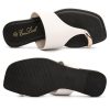 Women's Slide Sandals Ring Toe Flat Sandals Slip On Sandals Open Toe Flip Flop Thong Sandals Casual Summer Beach Sandals