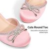 Girls Dress Shoes Closed Toe Low Heels Ankle Strap Pumps for Toddler Little Big Kid Flower Party Wedding Princess