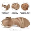 Wedge Sandals for Women Dressy: Summer Low Wedges Womens Comfortable Open Toe Sandal