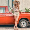 Women's Ankle Strap Flat Sandals Open Toes One Band Buckle Summer Dressy Sandals